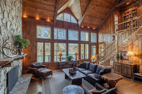 Luxury waterfront property on Lake James!