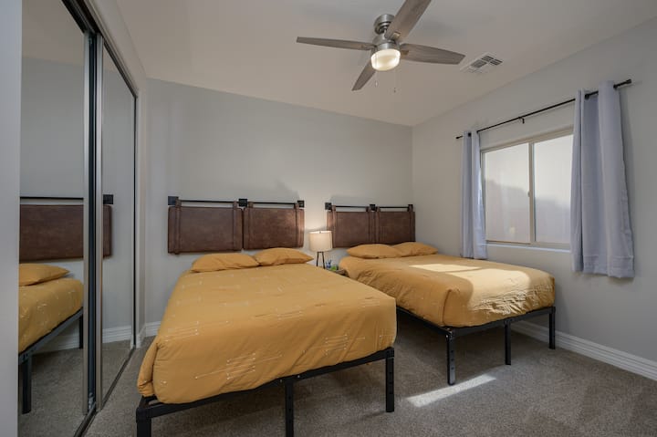 غرفة نوم ثالثة - أسرّة مزدوجة 