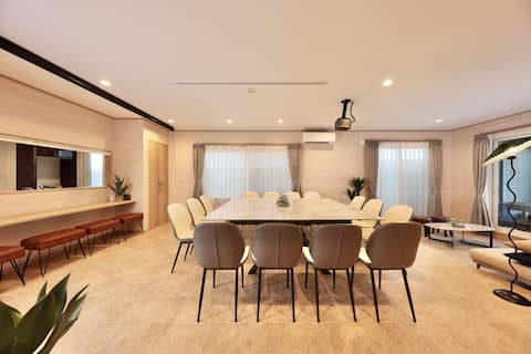 160 ㎡/Private Villa/with  Sauna /18 ppl