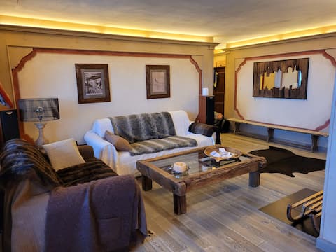Beautiful apartment Crans-Montana with view