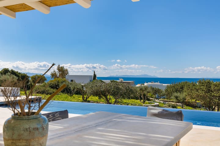 Eleonas Paros Villas, ESTIA, private pool & tennis