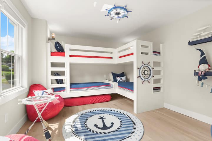 Chambre des enfants au deuxième étage
