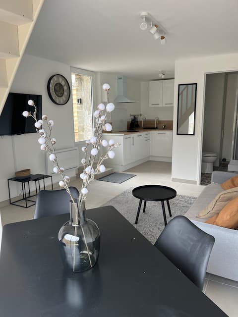 Charming little stone house.