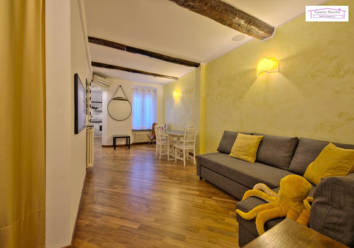 Top performing Airbnb: Our magic home Casetta Mazzini in Rapallo