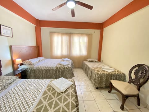 Family apartment on the second level