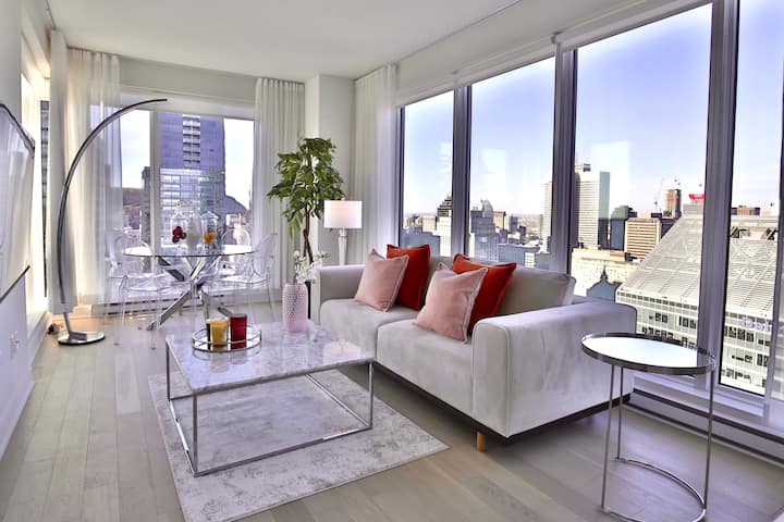 Hina4pets ペントハウス モントリオール Penthouse 15th floor Pool/Gym/Spa - Condominiums for Rent in
