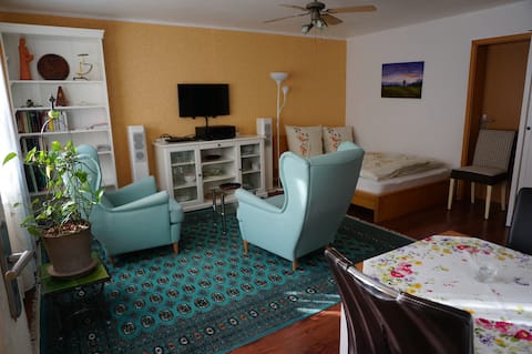 Erfolgreiche Airbnb-Immobilie: 1-room apartment bathroom, separate kitchen, in Breisgau Hochschwarzwald