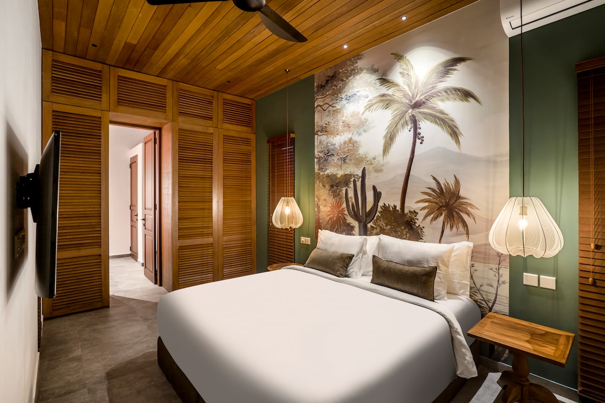 למצוא את מקום המפלט של נוחות בווילה המרווחת שלנו עם חדר שינה