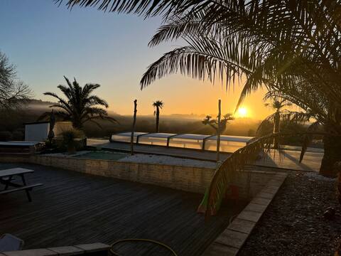 Casa Paradies family home heated swimming pool
