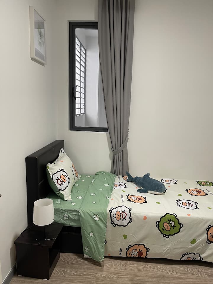 Chambre 3 avec lit simple