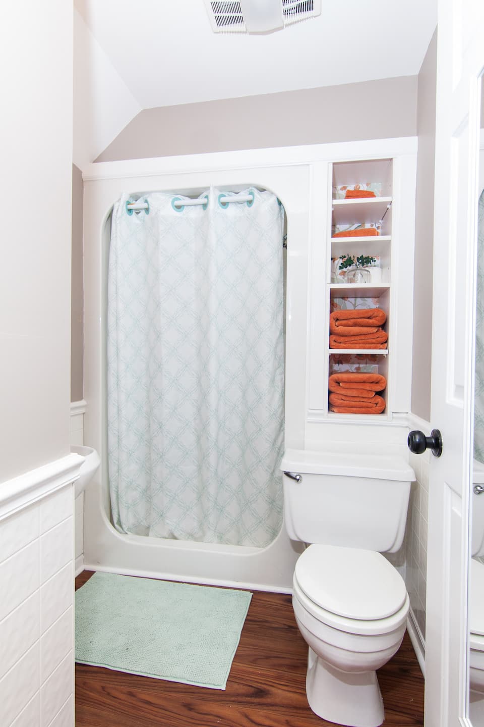 Bathroom with walk-in shower