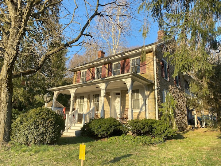 Historic Strasburg Home at French Country Manor Houses for Rent in