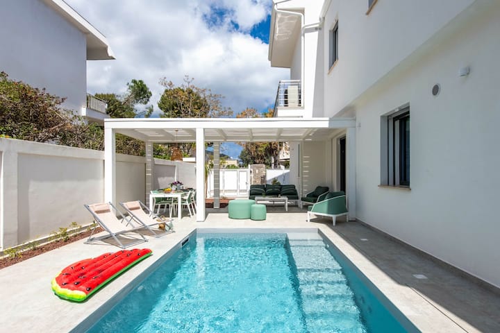 Villa Blu With Fantastic Pool - Palermo
