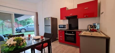 Studio Temana airport lodgeTiare, climatisée