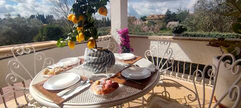 Franca apartment with pool for 6 people