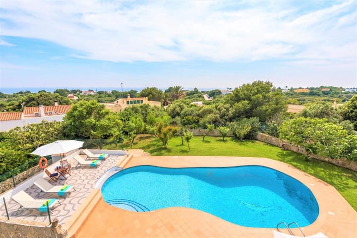 Villa Binisafuller, sea view, prívate pool