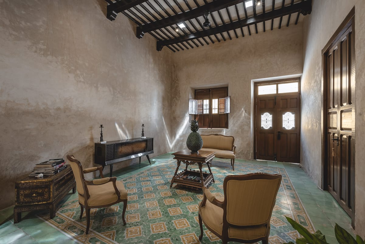 La Casa Verde, restored 19th-century colonial house in Campeche — Casonas MX — photo 9