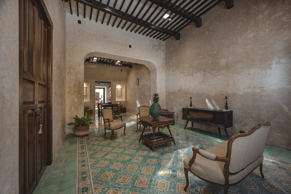 La Casa Verde, restored 19th-century colonial house in Campeche — Casonas MX — photo 8