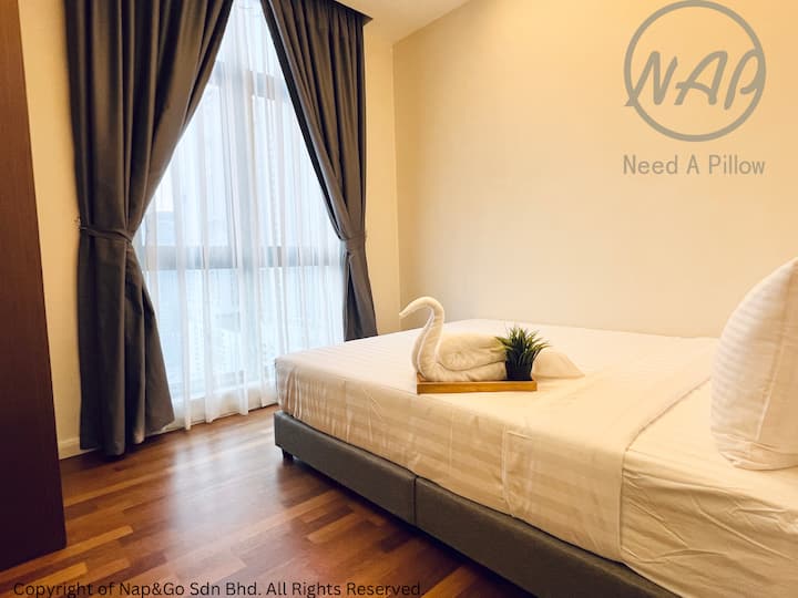 غرفة ثانية - 1 سرير بحجم كوين [ النوم هو أفضل تأمل ]
