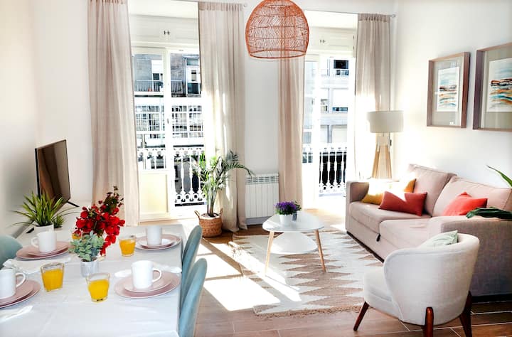 El Sireno de Vigo, central, spacious and cozy