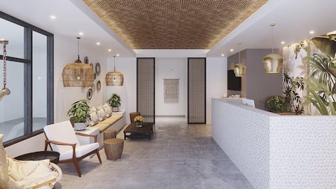 Modern Luxury Beach Front Villa.