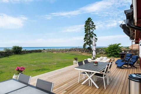 Dream location on the beach –Unik sea view in Halland