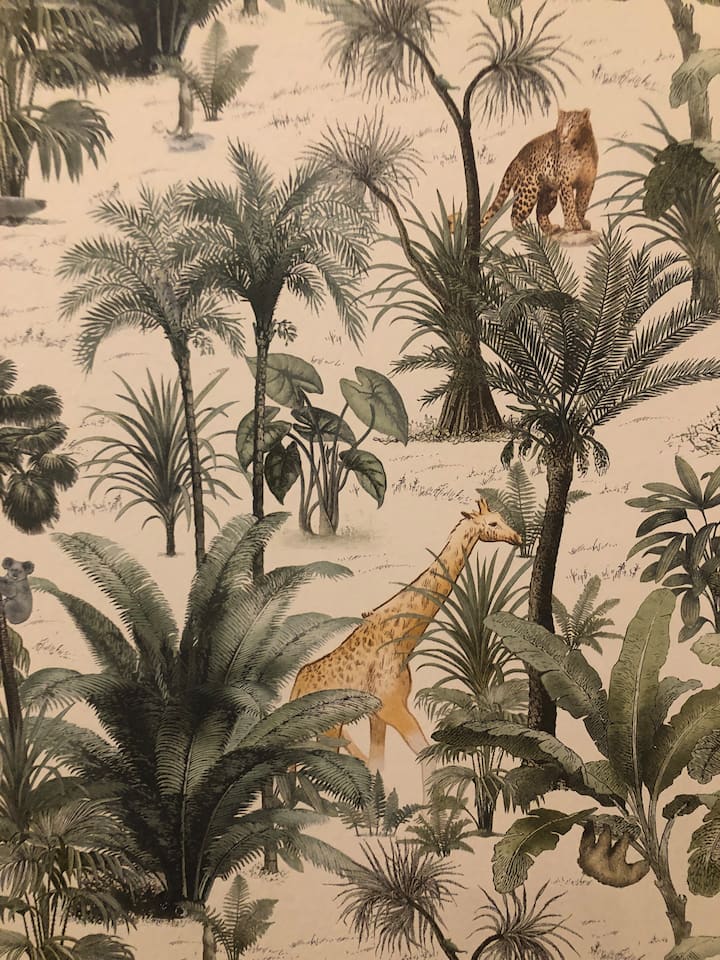 วอลล์เปเปอร์น่ารักสุดๆ ในห้องนอนที่สอง