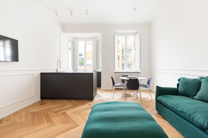 San Fermo 1, Trilocale Deluxe | Brera Apartments