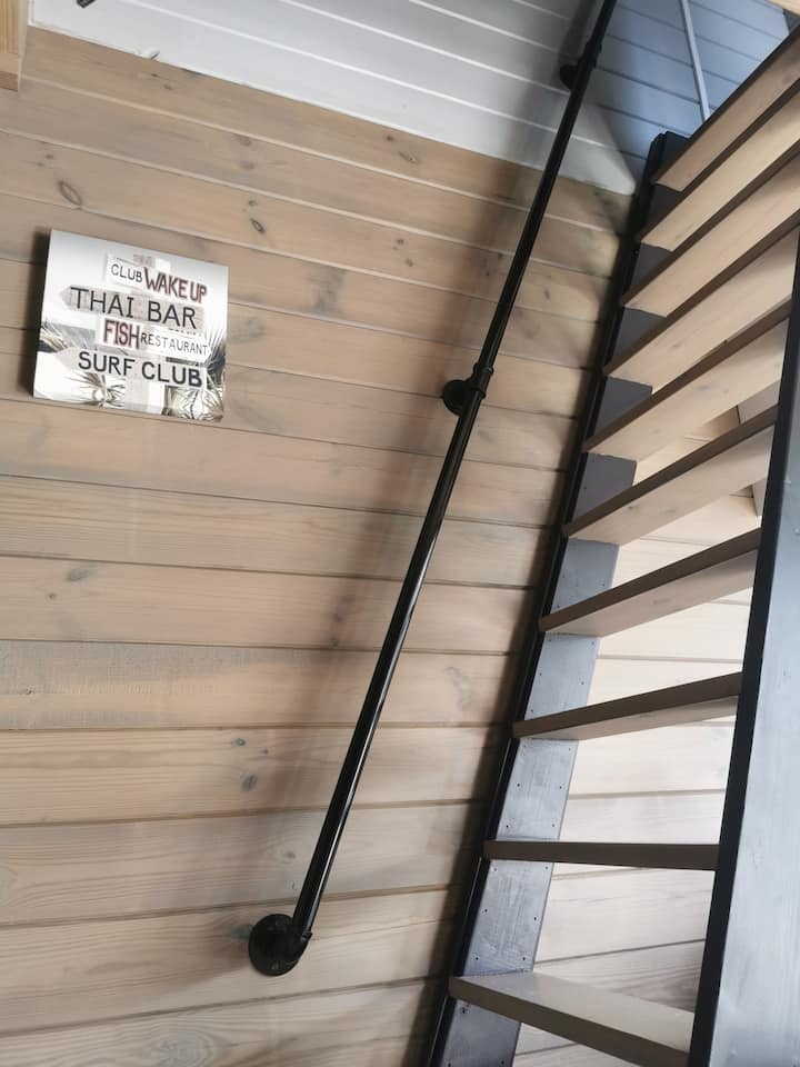 Escalera de molinero para subir arriba