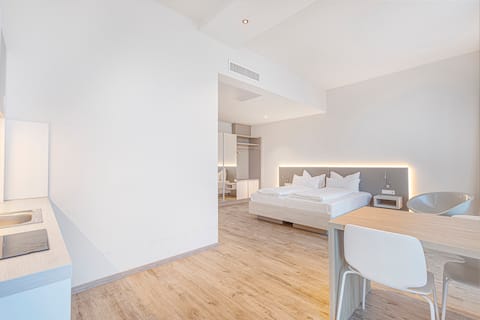Successful Airbnb property: Double Studio with Gym&Concierge in Freiham