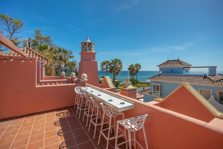 Luxury 6 Bed Villa With Seaview - Marbella