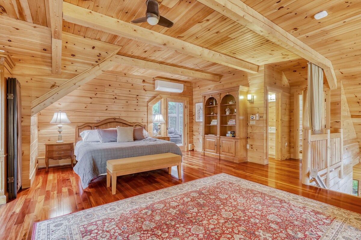 חדר שינה 1 עם מיטת קינג סייז (לופט בקומה השנייה)