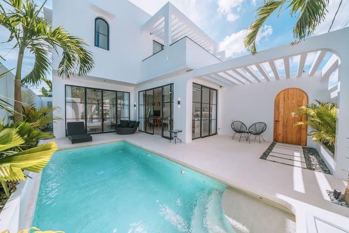 Villa Tropicale 3br Dans Un Excellent Emplacement! - Canggu