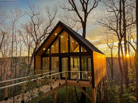 The Forestry House - A modern luxury treehouse.