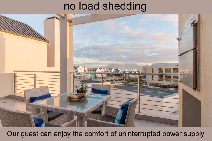 Beautiful Sea and Mountain View