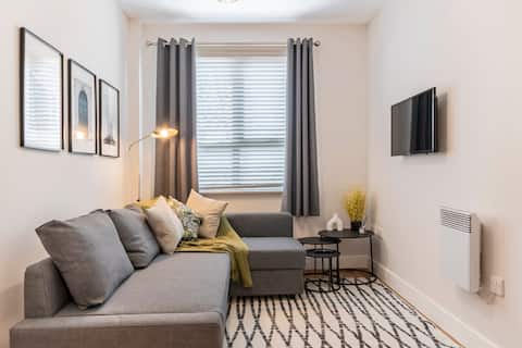 City Centre. Two bedroomed two bathroom apartment