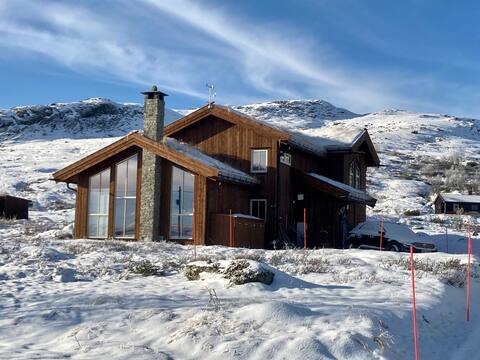Cabin at 1100 meters above sea level.