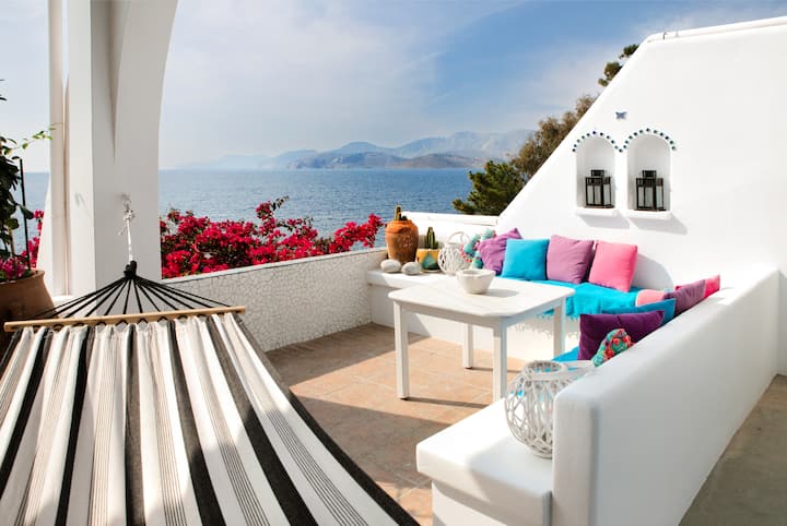 Casa Azul Villa - Seafront Getaway in Kalymnos