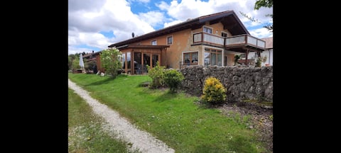 Top Airbnb: Vacation rental in Chiemgau with sauna in Traunstein