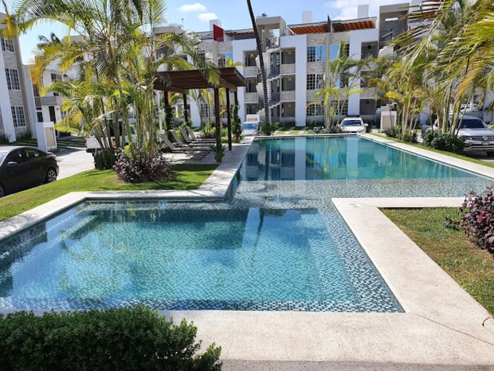 Rooftop Privado Con Grill Terraza, Cerca De Playa - Manzanillo, México