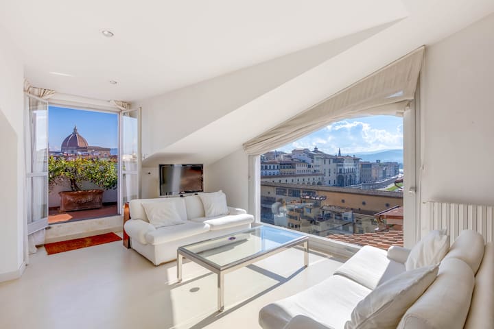 Attico con tre terrazze vista spettacolare Firenze