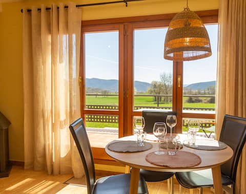 House with terrace for 4 in the Pyrenees