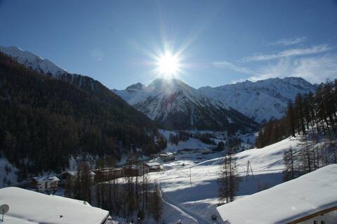 Apartment in Samnaun-Ravaian - above the gondola