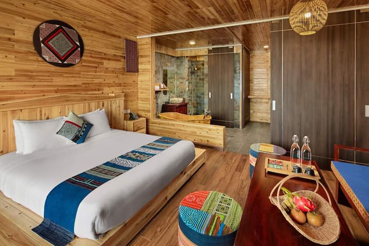 A beautiful lodge with breathtaking view in Sapa