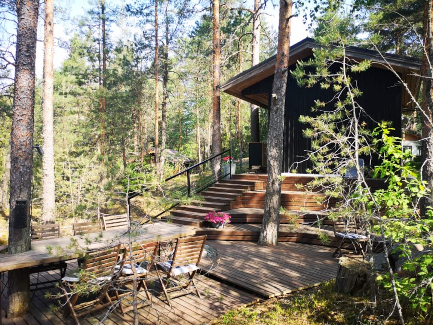 Espoo Maaseutu Mökki Saunalla "Mökki Kekkapää" 5