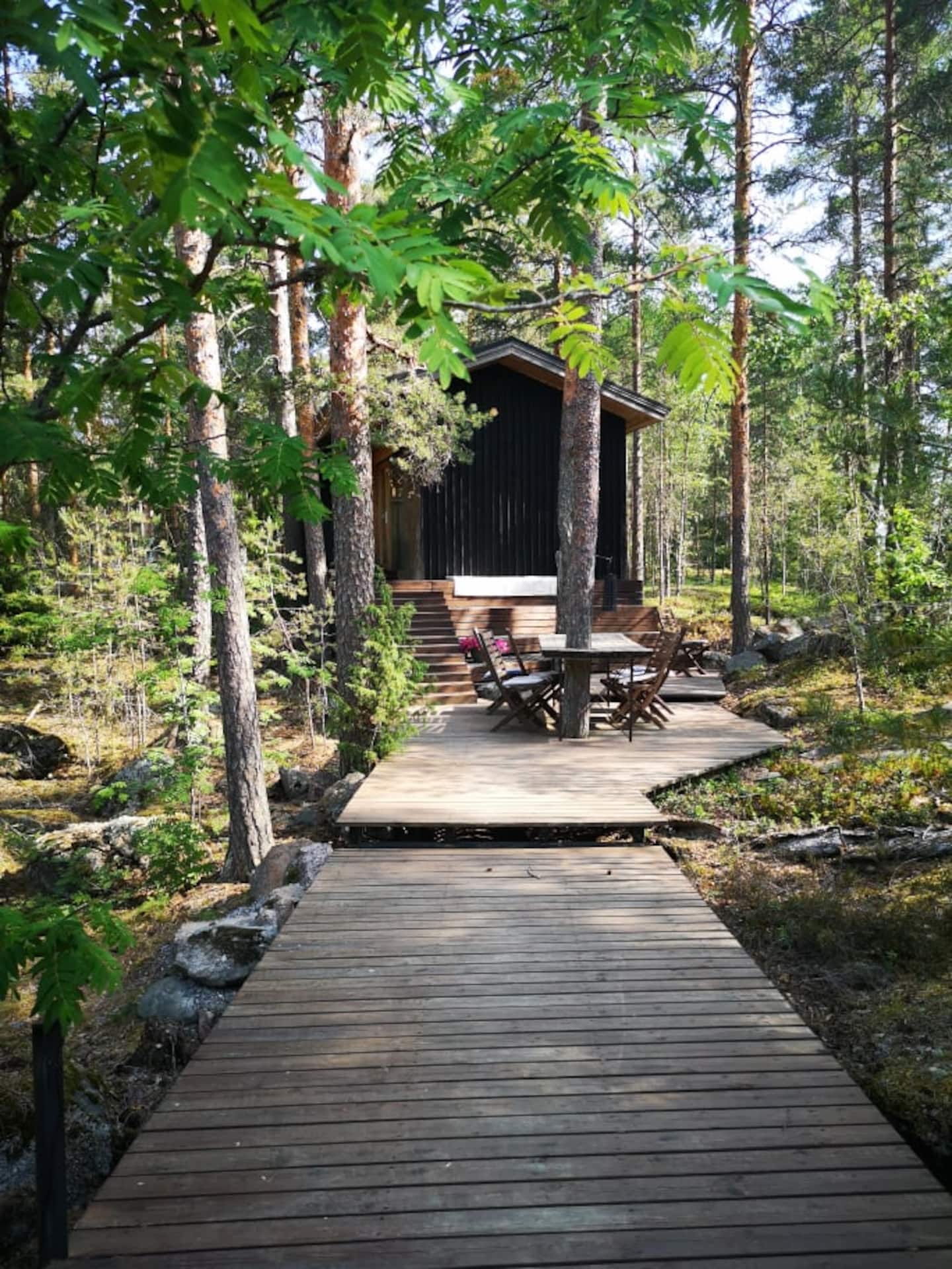 Espoo Maaseutu Mökki Saunalla "Mökki Kekkapää" 4