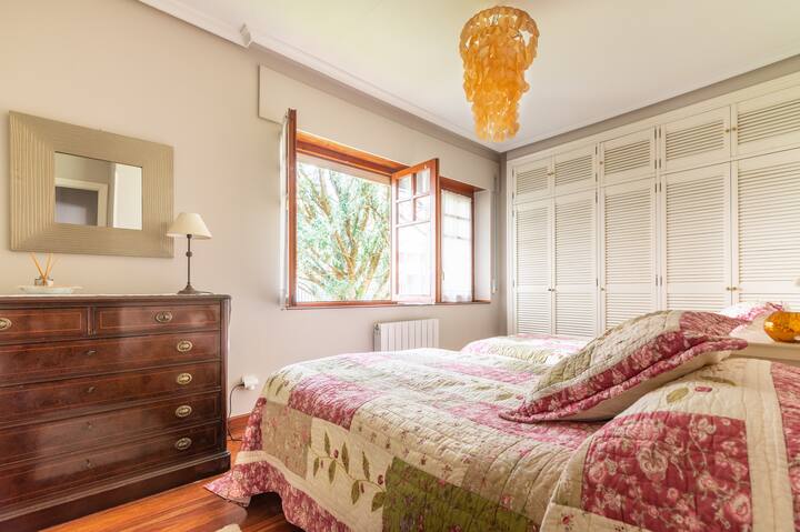 Habitación  doble con dos camas de 105 cada una 