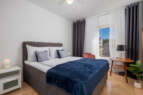 Apartman s balkonom Blue port