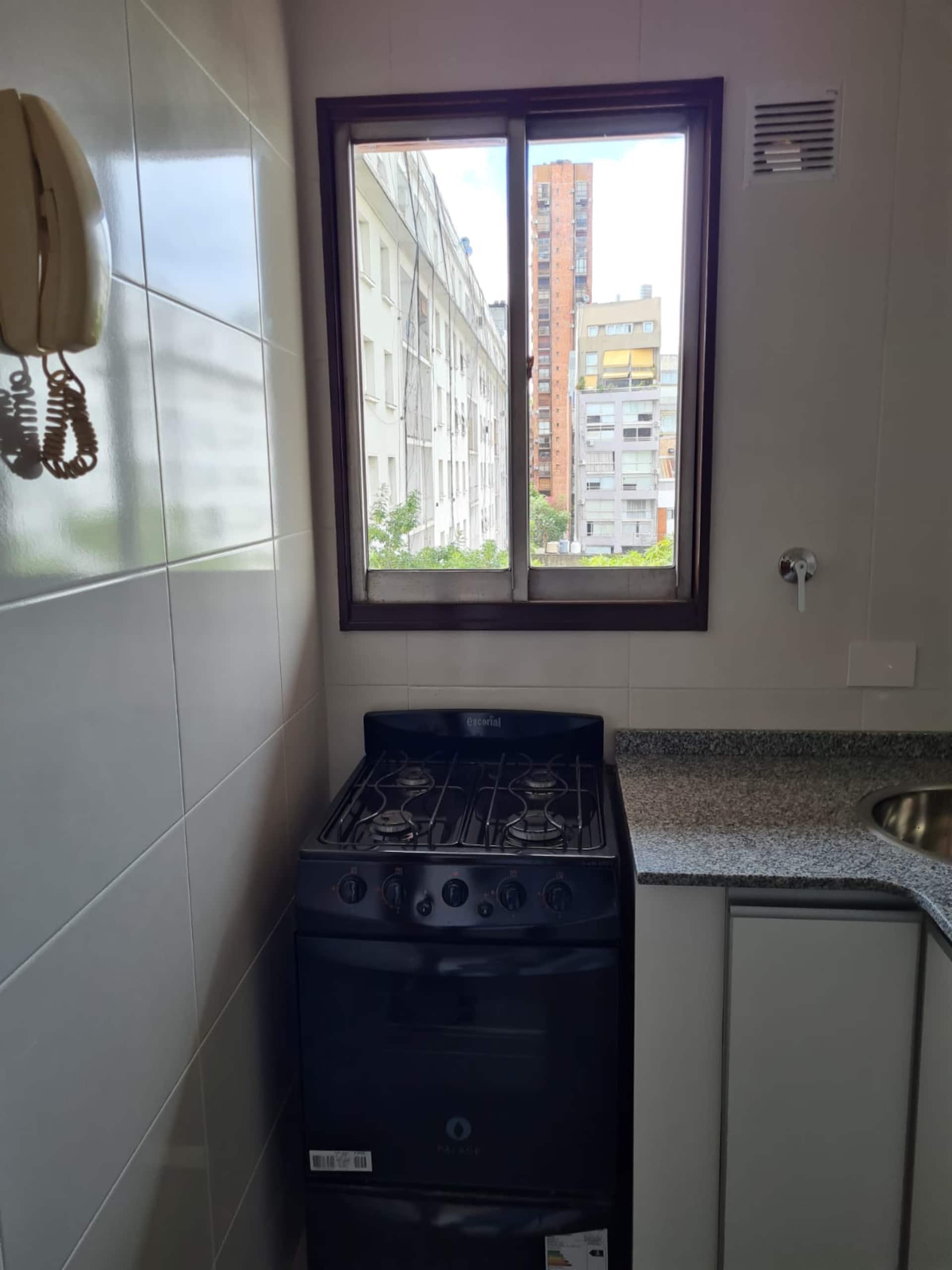 Studio in Palermo with large balcony