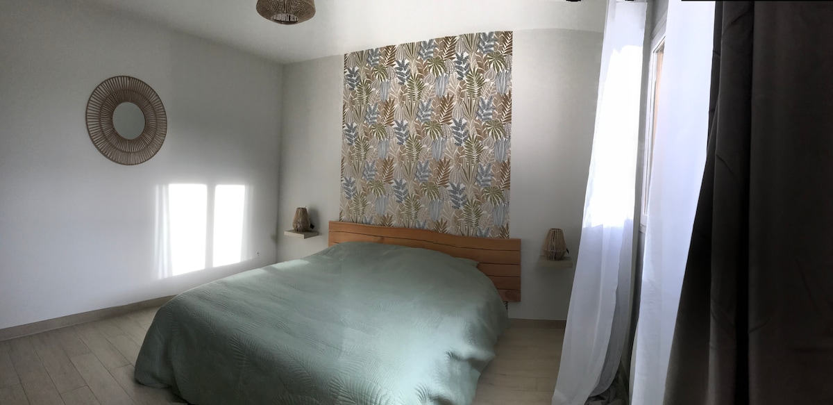 柔软大自然的波希米亚房间